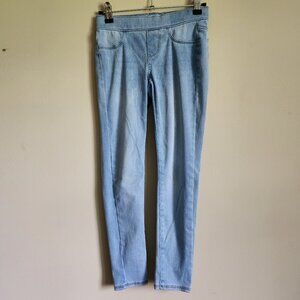 SO Girls Elastic Waist Light Denim Jeans Size 8